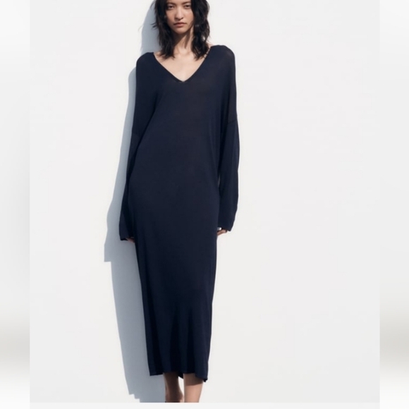 Zara Dresses & Skirts - Zara Knit Midi Dress